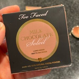 NIB Too Faced Milk Chocolate Soleil Matte Bronzer